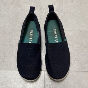Native Venice navy slip-on loafers